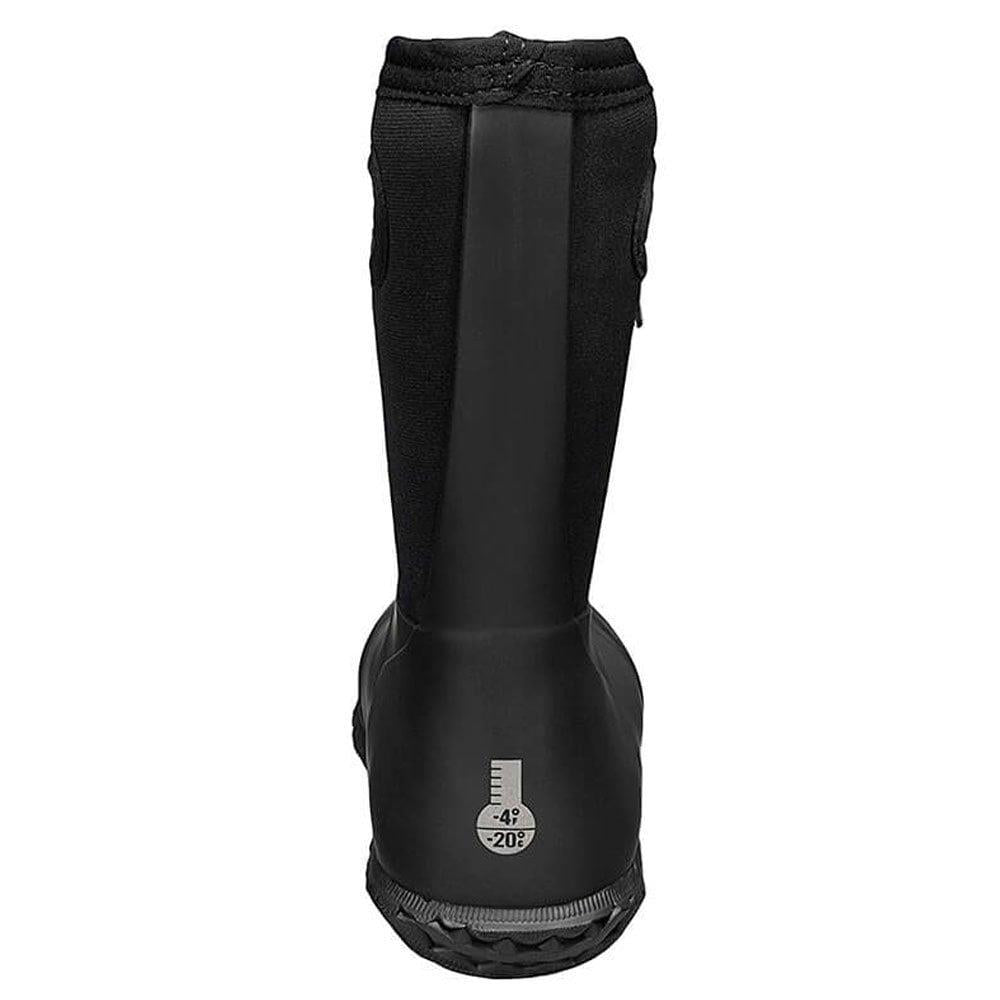 Bogs York Solid Black Insulated Warm Wellie Boots 72601 001