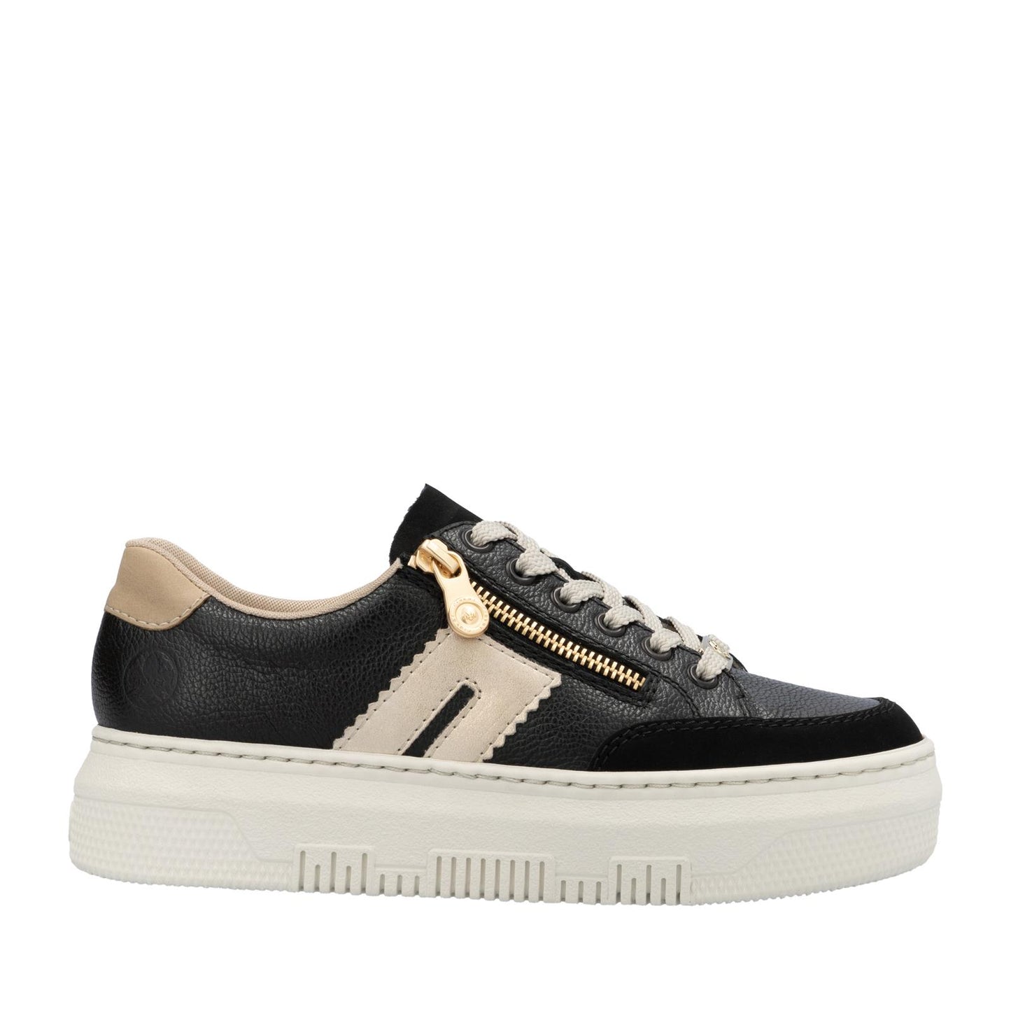 Rieker Womens M1912-00 Black Trainers