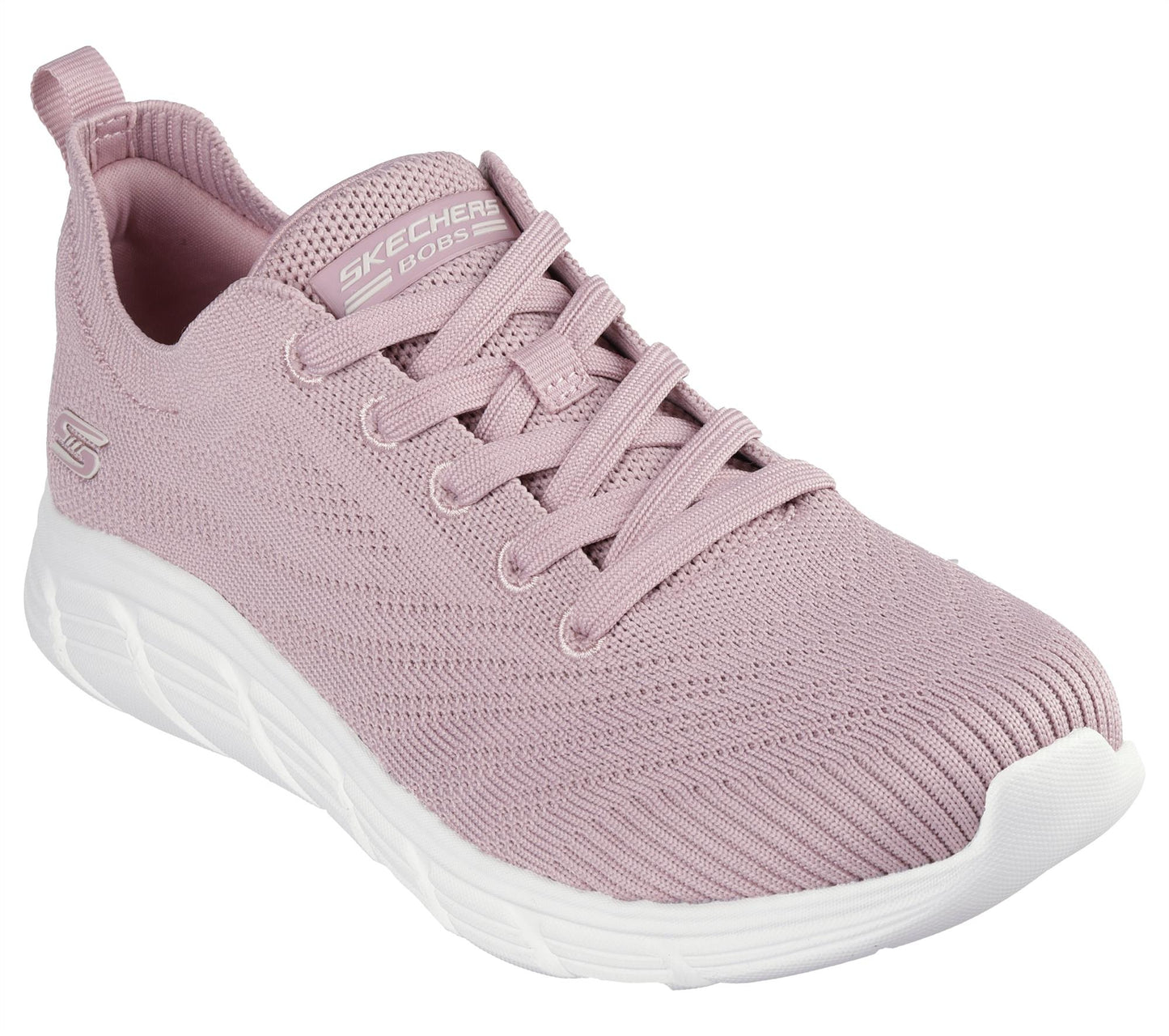 Skechers Vegan Bobs B Flex Lo Graceful Stride Memory Foam Trainers 117591/BLSH