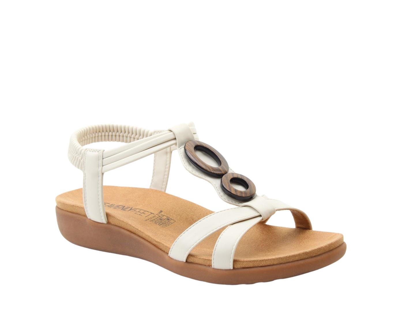 Heavenly Feet Alison Stone Womens Sandals