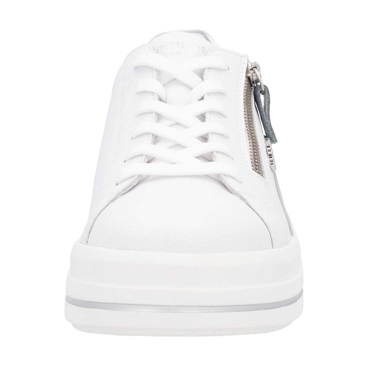 Remonte D1C01-84 White Lightweight Leather Trainers