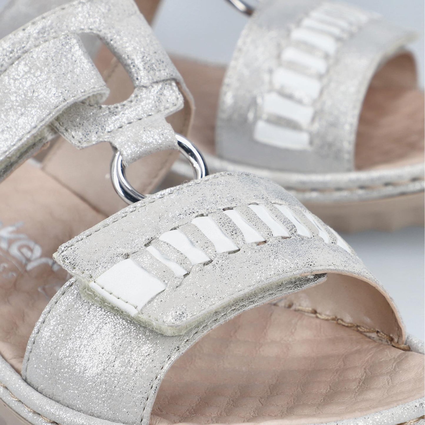 Rieker Womens Grey Sandals 60481-40