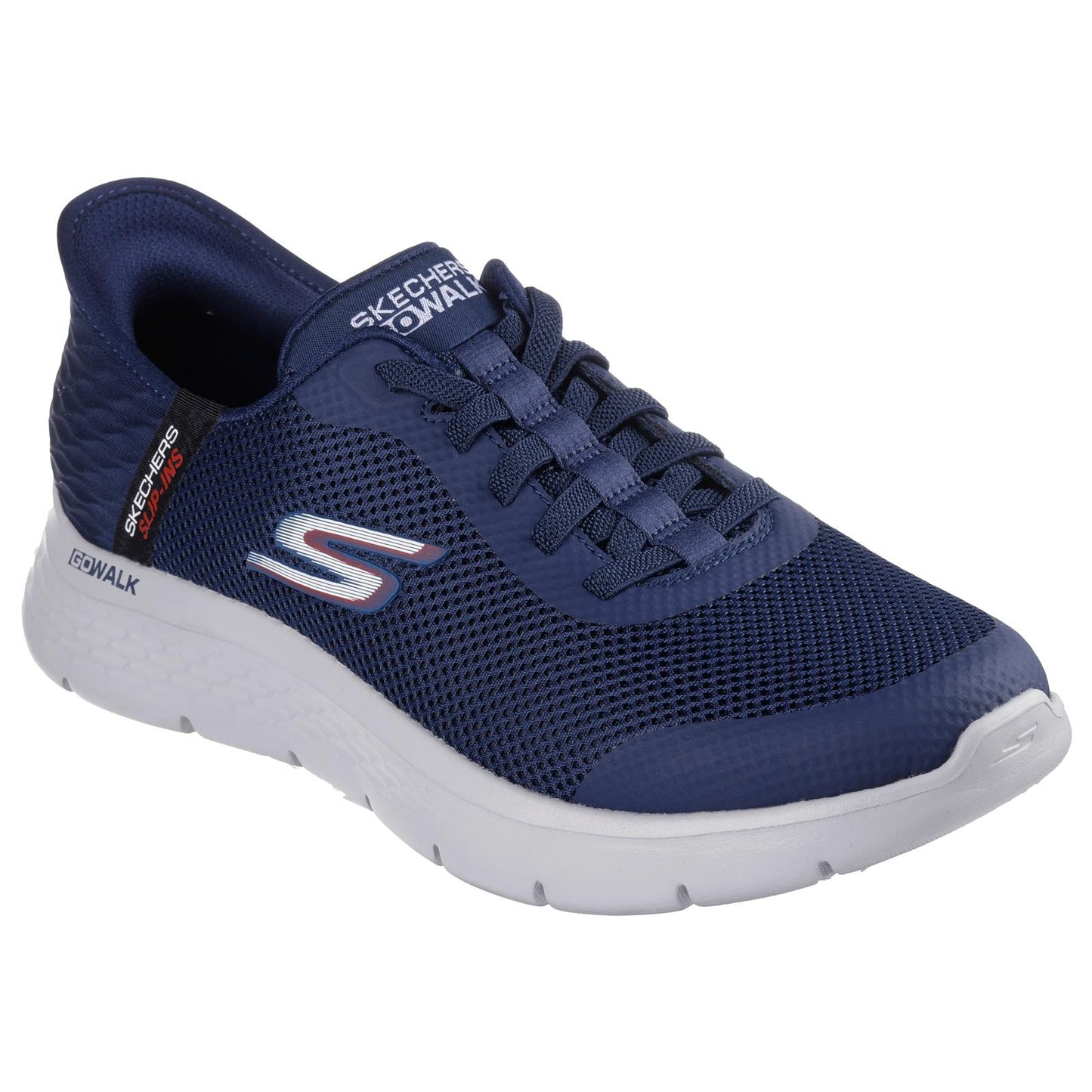 Skechers Mens Slip Ins Trainers Navy Blue Hands Up 216324/NVY