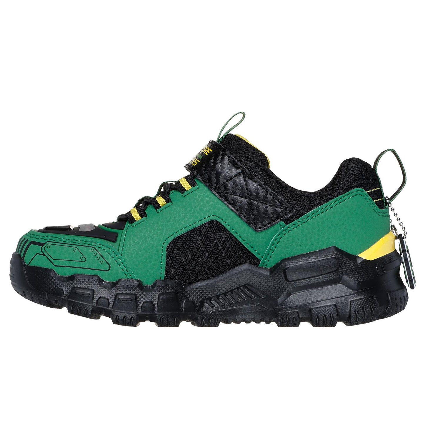 Skechers Kids S Lights Adventure Track Rugged Brights Trainers 407061/GNBK