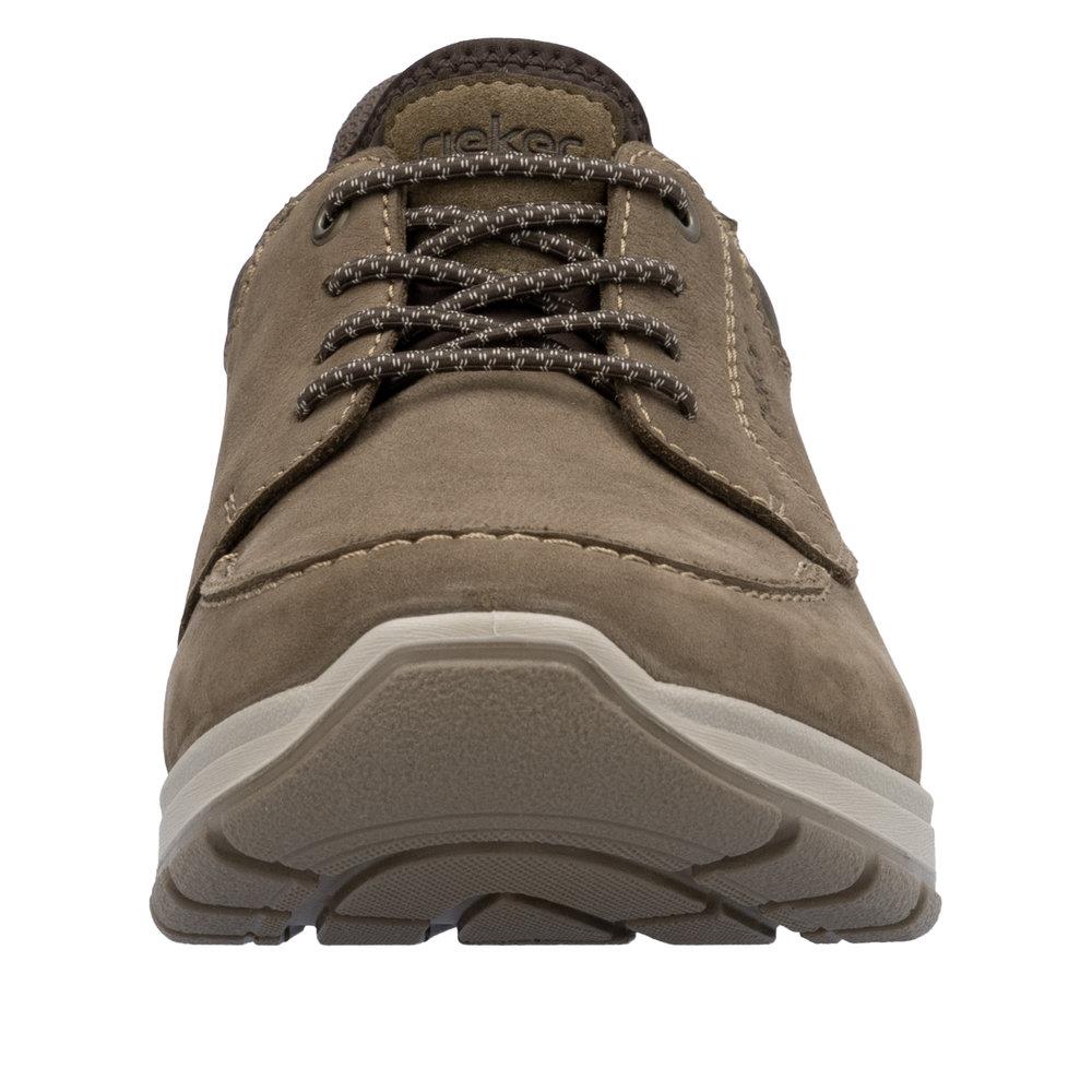 Mens Rieker Brown Elasticated Wide Ready2Go Shoes 03656-24