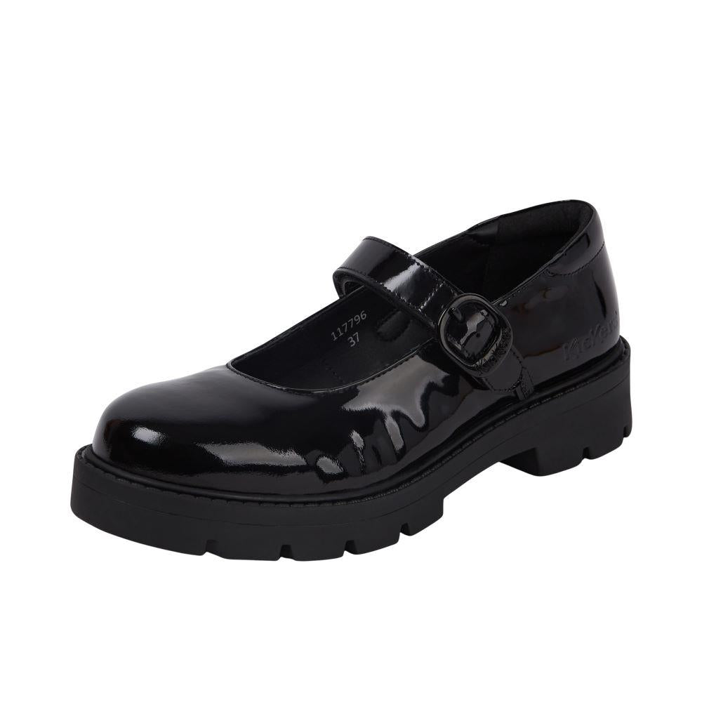 Girls Kickers Kori MJ Doll PATL JF Black Shoes 1-17795
