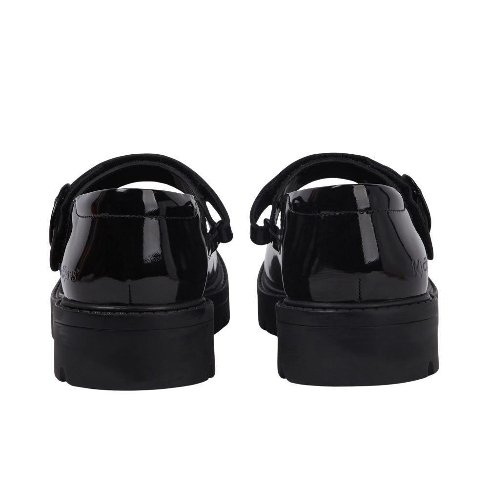 Girls Kickers Kori MJ Doll PATL JF Black Shoes 1-17795