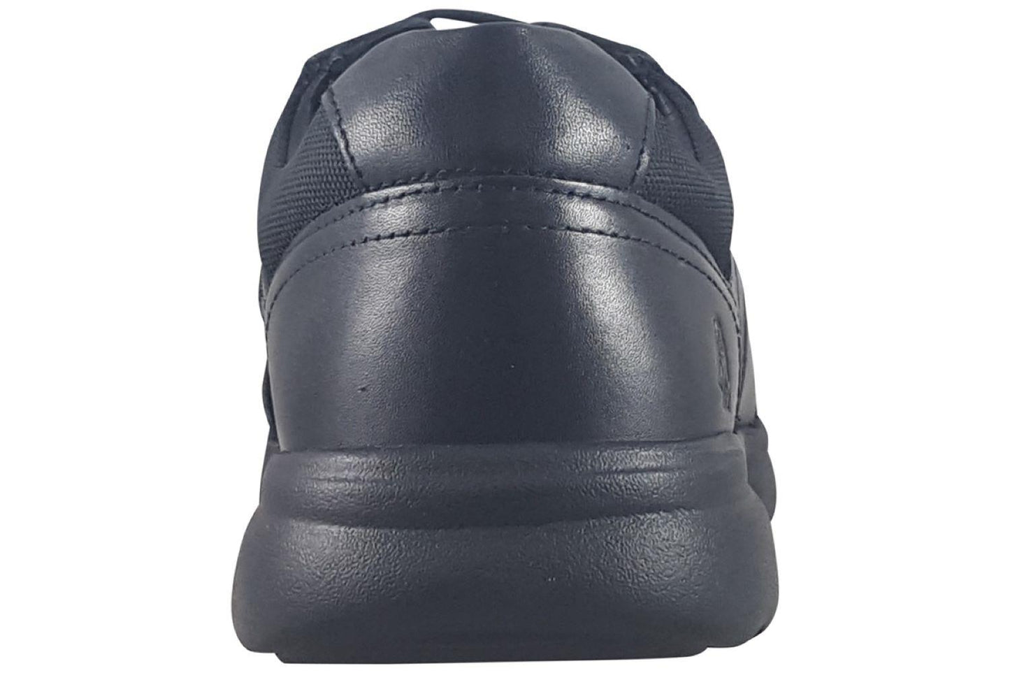 Mens Hush Puppies Hugh Black Leather Lace Up Shoes