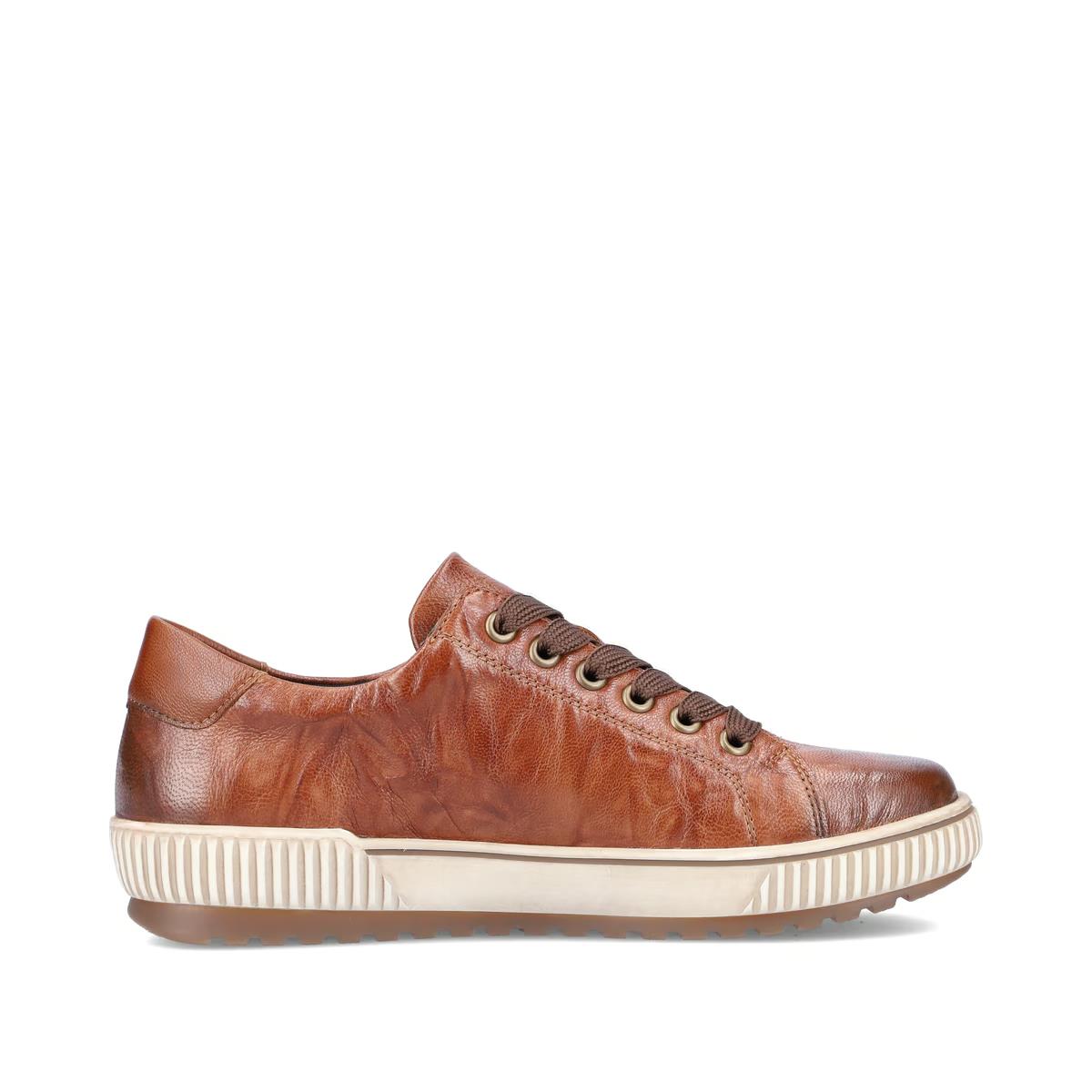 Remonte D0700-22 Brown Leather Water Resistant Casual Shoes