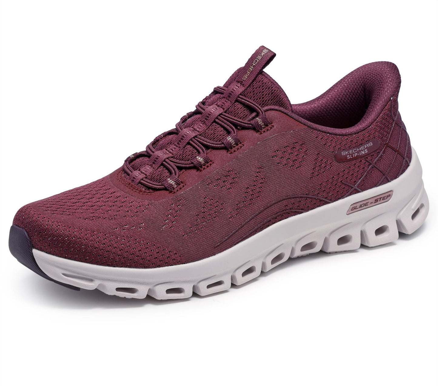 Skechers Slip-ins®  Women's Glide - Step Elevate- Amaze Burgundy Trainers Shoes 104750/BURG