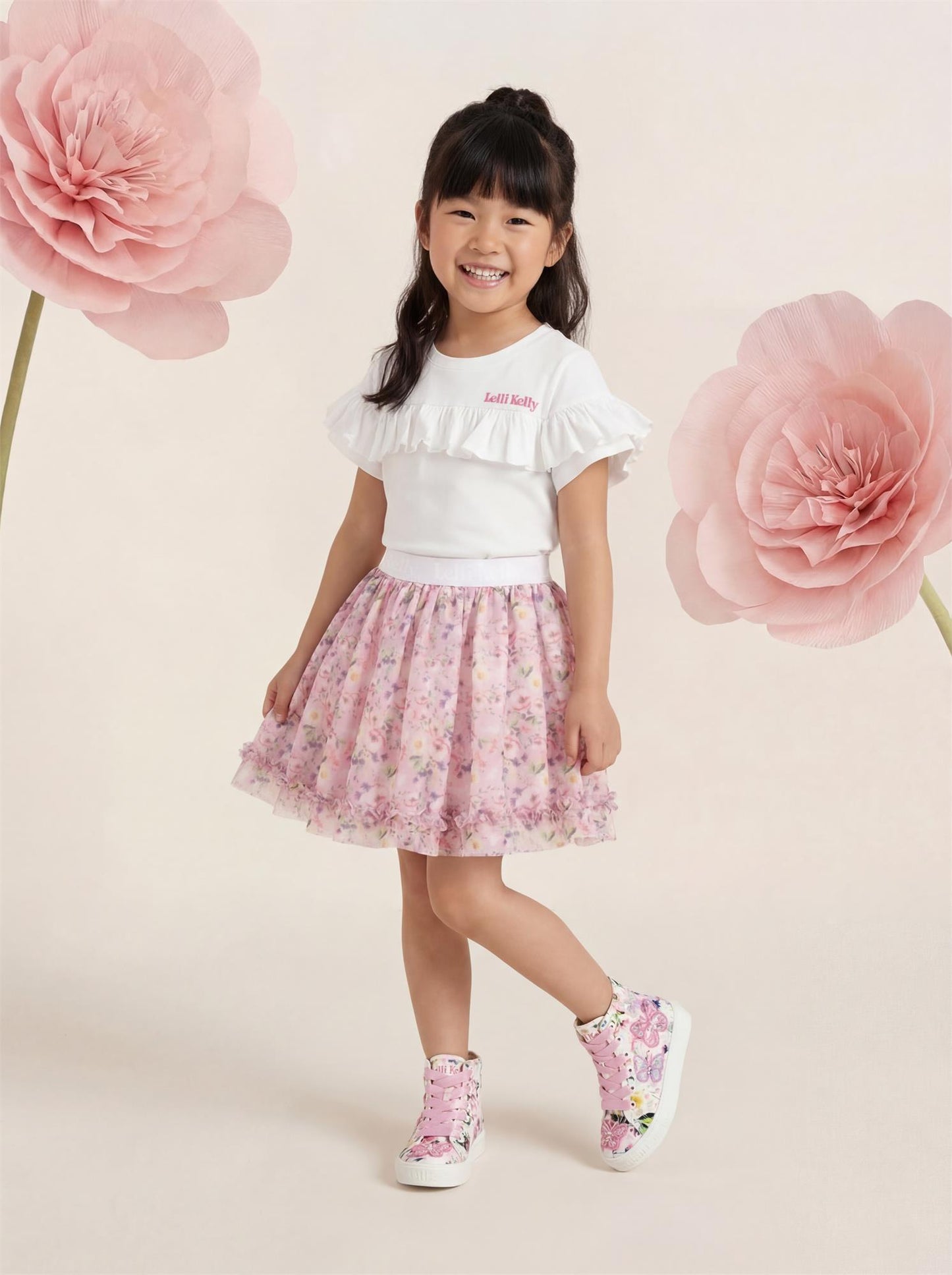 Lelli Kelly Ana Ruffle T-Shirt LK0001