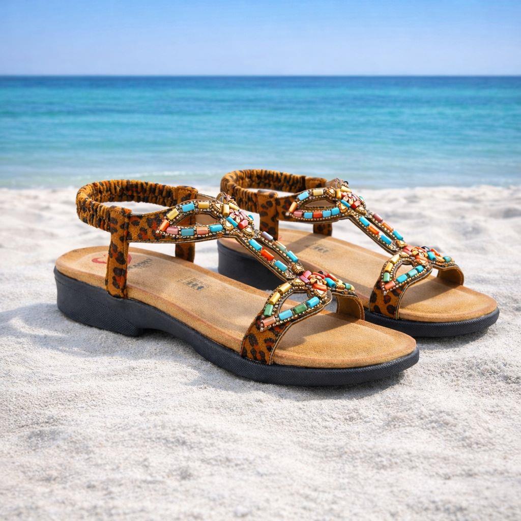 Heavenly Feet Radiant T Bar Vegan Sandals