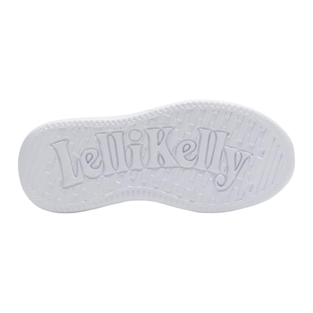 Lelli Kelly Agata White Pink Heart Trainers LKAA5622