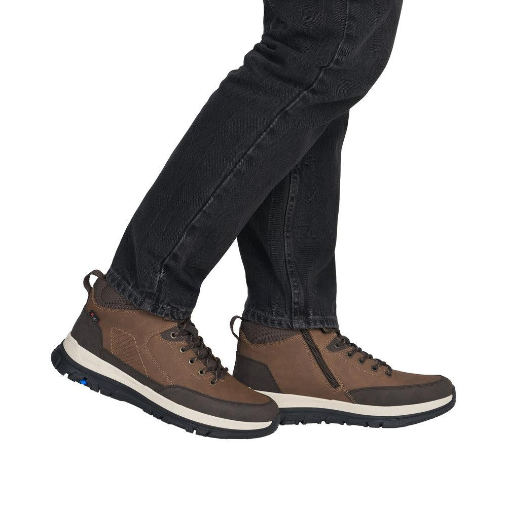 Rieker Mens Glaciergrip Water Repellent Boots