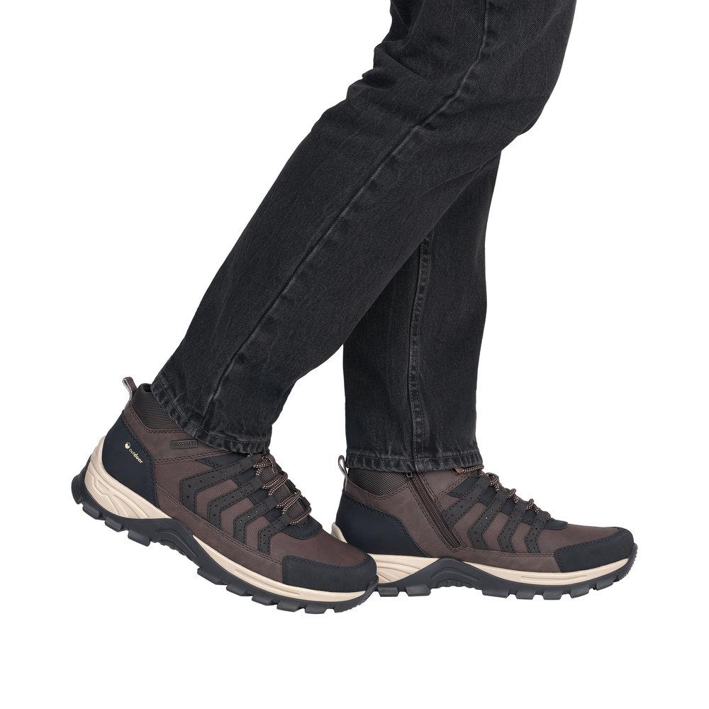 Rieker Mens Water Resistant Ankle Boots B6807-22