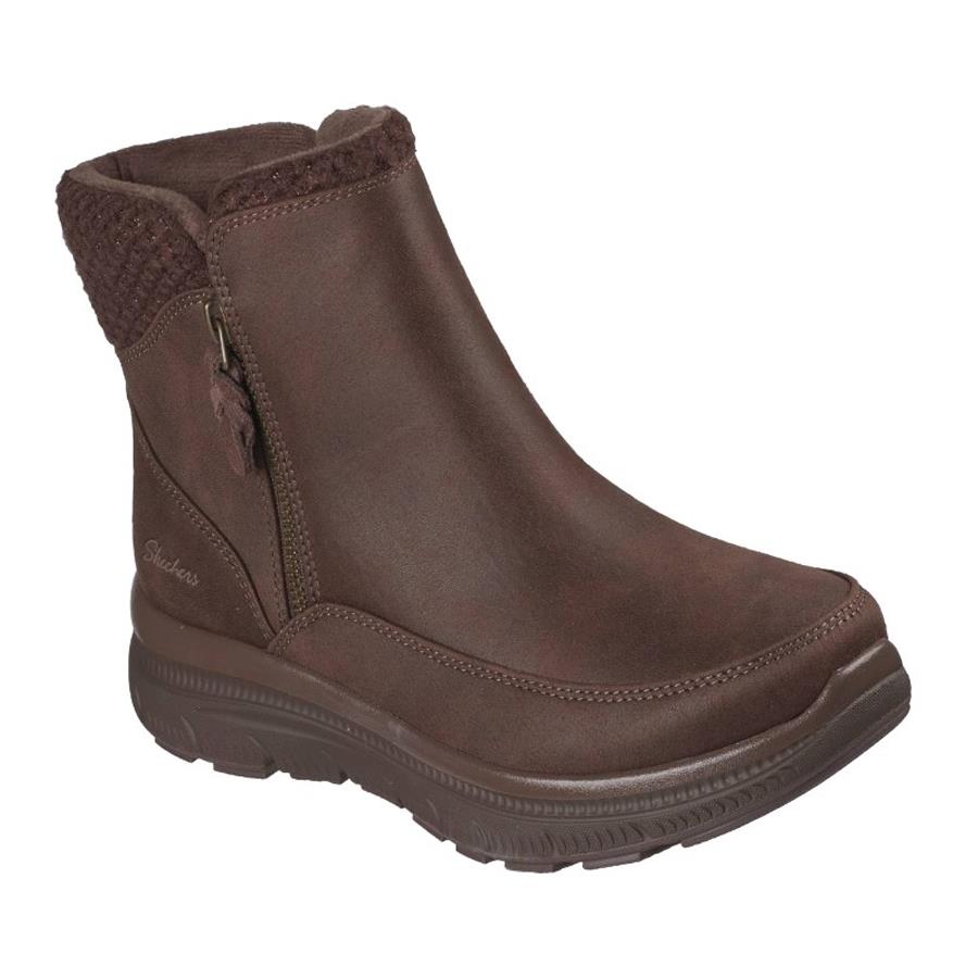 Skechers Womens Relaxed Fit Summits Plus Winter Gleam Boots 168216