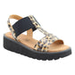 Heavenly Feet Womens Mika Vegan Lightweight Sandals
