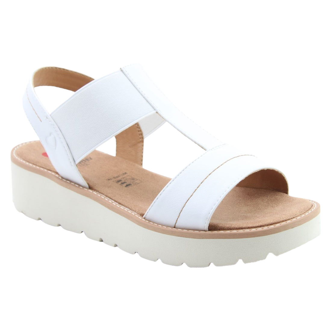 Heavenly Feet Womens Mika Vegan Lightweight Sandals