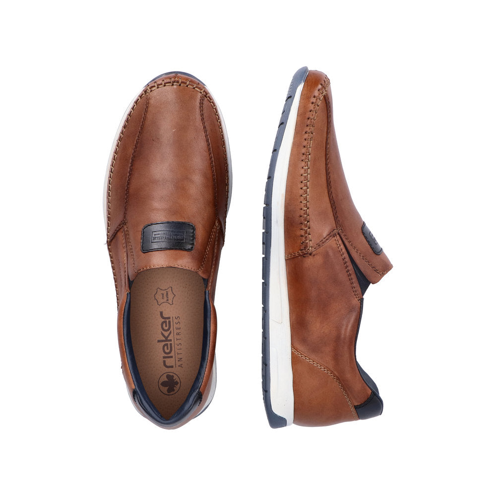 Rieker Elasticated Mens Slip On Shoes 11962