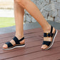 Remonte Women's Suede Leather Sandals D1J62
