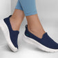 Skechers Womens Go Walk Flex Ocean Wind Navy Lightweight Shoes