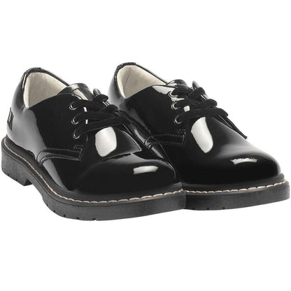 Lelli Kelly LK8287 (DB01) Black Patent Rochelle School Shoes F Fitting