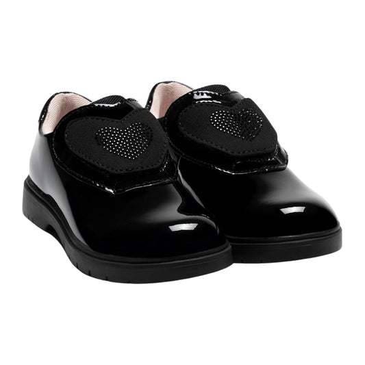 Lelli Kelly Ellie Black Patent School Shoes LK8940 NE03