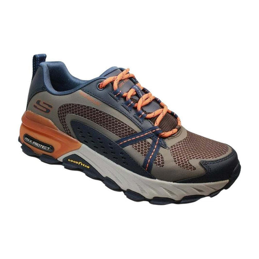 Skechers Mens Max Protect Navy/Multi Outdoor Walking Hiking Shoes 237303/NVMT