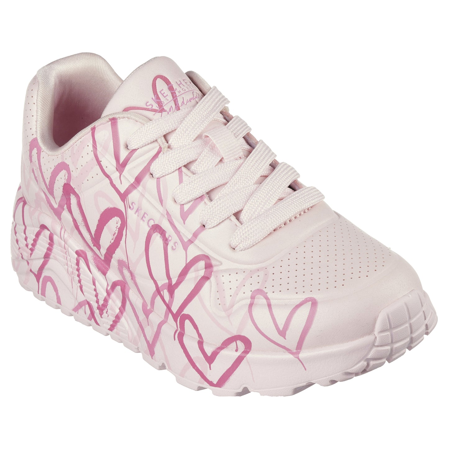 Skechers Kids Girls Street Uno Lite-Spread The Love