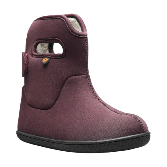 BOGS Youngster Solid Plum Warm Lined Insulated Waterproof Boots