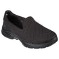Skechers Ladies Go Walk 6 Sea Coast Black Slip On Lightweight Shoes
