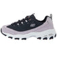 Ladies Skechers D’Lites Moon View Navy/Lavender Trainer Shoes 13171/NVLV