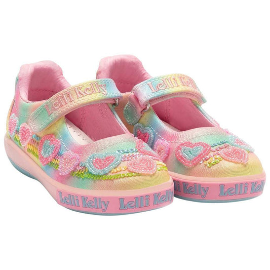 Lelli Kelly LK2041 (BX02) Nadia Heart Shimmer Shoes