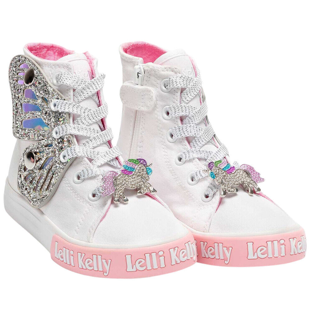 LK1330 (AH01) Unicorn Wings Argento Baseball Boots