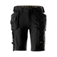 Snickers AllroundWork Stretch Shorts Holster Pockets 6118