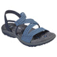 Skechers Navy Ladies Reggae Slim Skech Appeal Strap Slip On Sandals 41180/NVY