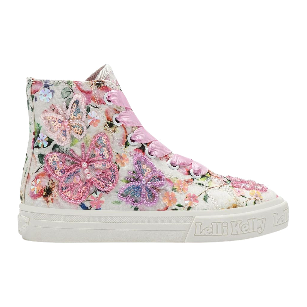 Lelli Kelly Girls Serena LK5416 Hi-Top Baseball Boots