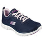 Skechers Flex Appeal 4.0 Brilliant View Navy/Lavender Trainer Shoes 149303/NVLV