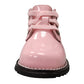 Lelli Kelly LK3310 (DC01) Camille Pink Patent Side Zip Baby Ankle Boots