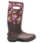 BOGS Ladies Mesa Peony Burgundy Waterproof Floral Insulated Gardening Boots