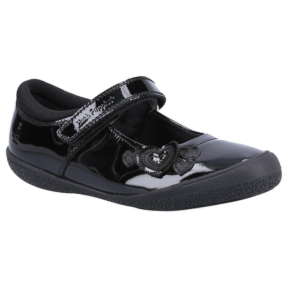 Hush Puppies Women's Deanna Slip On Shoes - Black Patent, Comfort Footbed (Size 10 M US)
