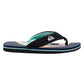 Quiksilver Boys Molokai Layback II Black Tropical Toe Post Flip Flops Sandals