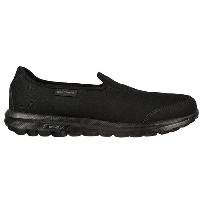 Skechers Ladies Go Walk Classic Ideal Sunset Black Vegan Shoes 124464/BBK