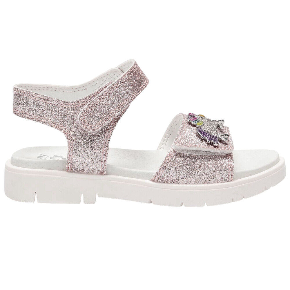 Lelli Kelly LK1508 (LC01) Unicorno 4 Glitter Rosa Adjustable Sandals