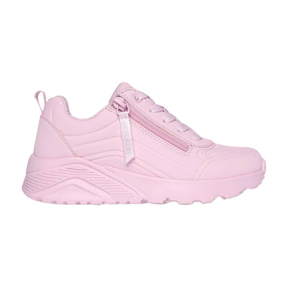 Skechers Kids Trainers Uno Lite Easy Zip Pink 310387L/LTPK