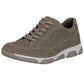 Rieker 15900 Mens Size Zip Casual Trainer Shoes Blue Brown