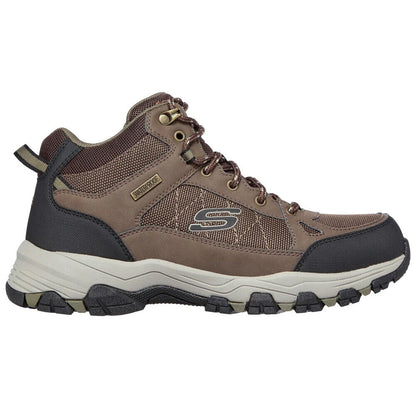 Skechers Selmen Melano Chocolate Waterproof Walking Boots 204477/CHOC
