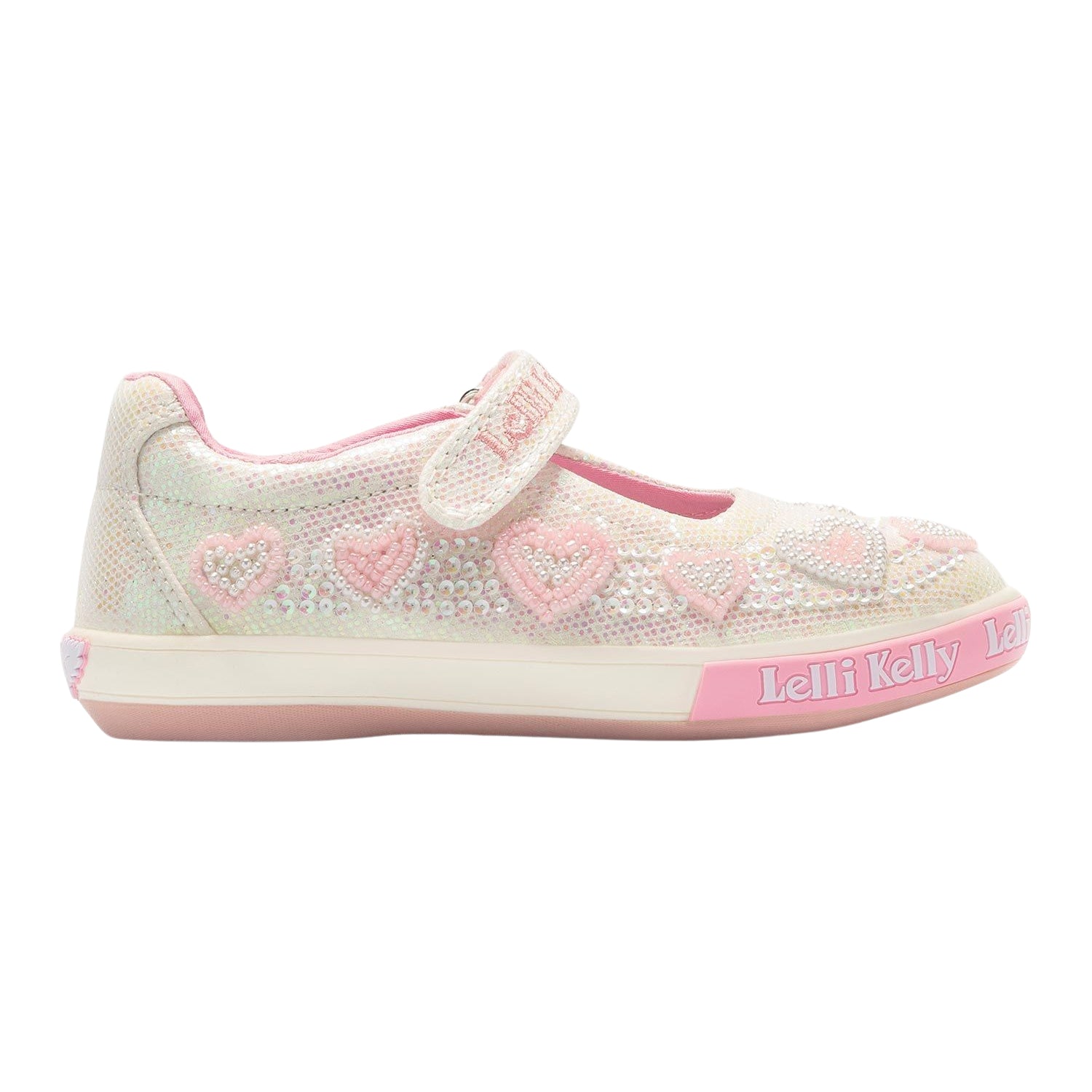 Shoes with hearts on on sale them