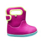 Baby BOGS Solid Magenta Multi Washable Warm Wellies Boots 72743I 693