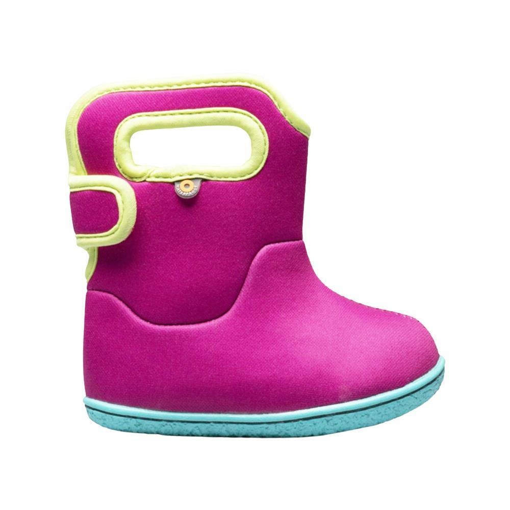Baby BOGS Solid Magenta Multi Washable Warm Wellies Boots 72743I 693